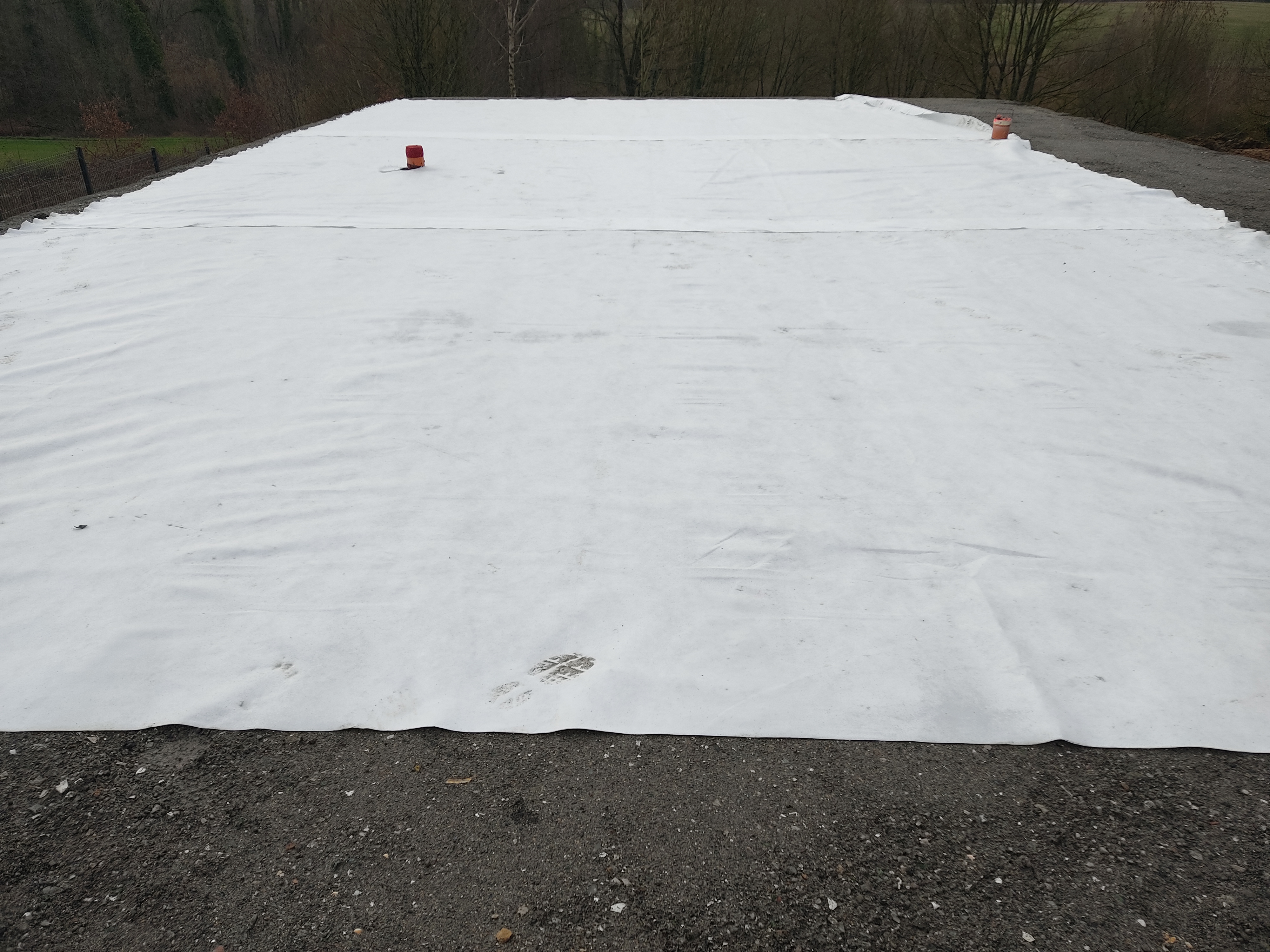 citerne souple incendie 180 m3 dans une entreprise DPT60